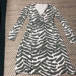 Animal print dress